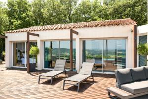 Maisons d'hotes Les Hauts d'Avignon : photos des chambres