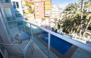 Apartamento 2-3 en primera linea de playa de Poniente -Benidorm