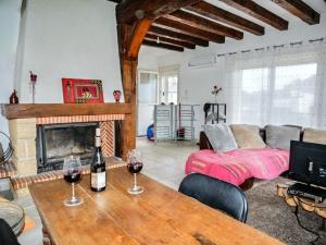 Maisons de vacances Vue imprenable sur la foret avec jardin et parking : photos des chambres