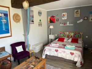 Sejours chez l'habitant Au repos du Lezard, la Vintage : photos des chambres