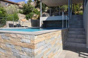 Villas Magnifique villa avec piscine chauffee, vue mer et montage : photos des chambres