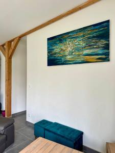 Maisons de vacances Maison eco-chic 4 chambres proche Lac et Troyes jardin WiFi nigloland : photos des chambres