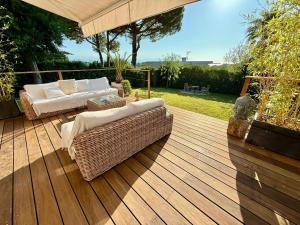 Maison dans résidence avec piscine et tennis