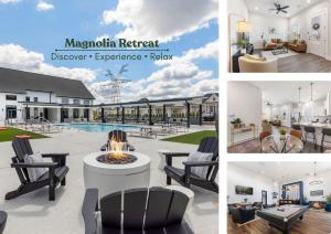 Charming Magnolia Retreat Clubhouse and Gym Access
