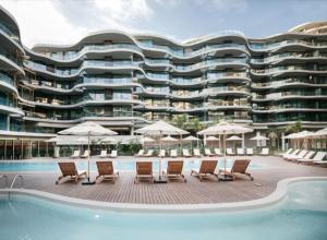 1BD Forum Puerto de Buceo - Bayview, Piscinas climatizadas, sauna, gym