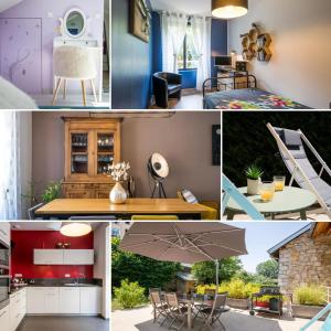 Maisons de vacances La Ruthenoise - Elegance, Clim, Parking & Jardin : photos des chambres