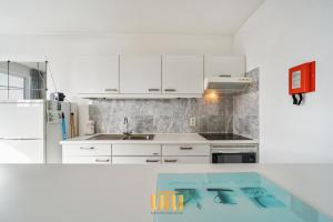 Summer studio with big sunny terrace