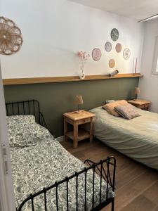 Maisons de vacances Maison avec piscine chauffee proche ocean : photos des chambres