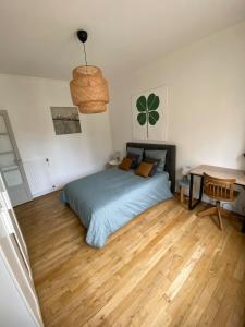 Appartement hyper Centre, garage privé, garage à vélos, jardin, Orléans, France