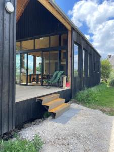 Maisons de vacances Wooden architect-designed house : photos des chambres