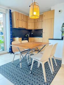 T3 avec vue mer dans residence de standing