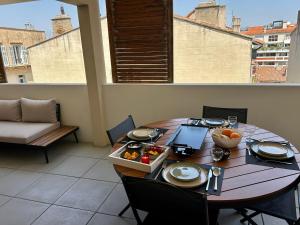 Appartements T2 avec terrasse entre Bonne Mere et Vieux-Port : photos des chambres