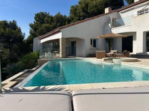 Très belle vue sur la baie de Bandol