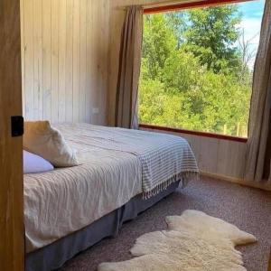 Hermosa cabaña playa volcán