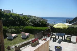 Maisons de vacances House in Brittany with Stunning Sea View, cleaning included : photos des chambres