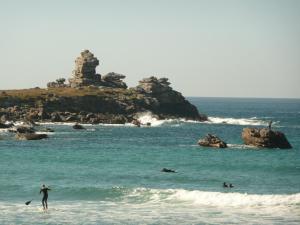 Maisons de vacances House in Brittany with Stunning Sea View, cleaning included : photos des chambres