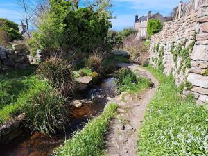 Maisons de vacances House in Brittany with Stunning Sea View, cleaning included : photos des chambres