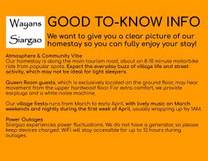 Wayans Siargao Homestay