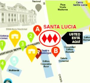 Apartamento Clínica Católica, Metro Santa Lucía