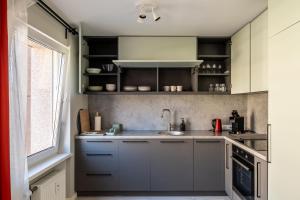 Sigulda Centre Apartment with Balcony & Garden views