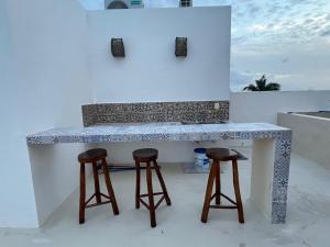 La Familia Chicxulub Beach Penthouse