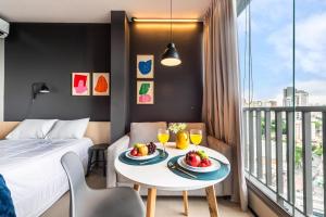 T65 - Novo Bhaus Allianz Park - Vista Incrível Allianz - VN Turiassu - Vaga de Garagem Rotativa Mediante Disponibilidade - 50m do Allianz Park - Acomoda 3 pessoas