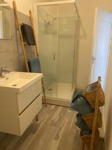 Appartements Appartement chaleureux et accueillant a quelques pas de la mer : photos des chambres