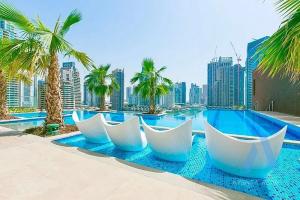 Design 1br Apartment with Dubai Marina View in Marina Gate 2