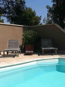 Villas Magnifique villa 3 chambres au coeur des Alpilles : photos des chambres