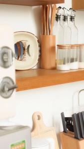 KitchenStay with Big Windows & River View