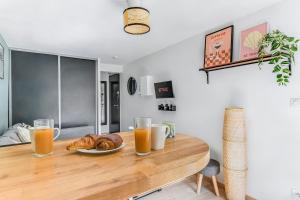 Appartements Toulouse centre Studio equipe, Netflix & fibre : photos des chambres
