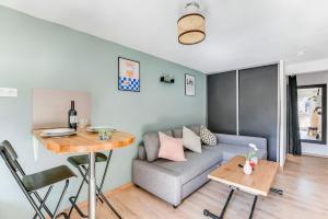 Appartements Toulouse centre Studio equipe, Netflix & fibre : photos des chambres