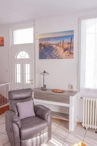 Maisons de vacances Jolie maison de ville La Rochelle : photos des chambres