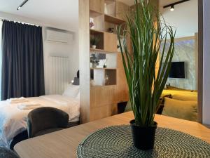 Grey Nest - Luxury Studio Apartment in Planet Residence, Niš