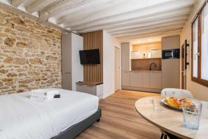 Studio refait a neuf ile saint louis Paris 4 - 2P - Unterkünfte ohne Kategorie in Paris