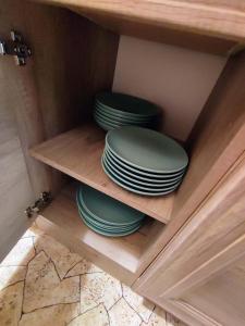 Chata na vrcholu Boreckých skal