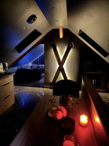 Appartements BlackRoom - Balneo - Ciel etoile : photos des chambres