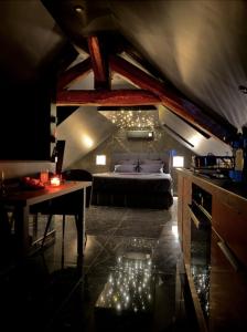 Appartements BlackRoom - Balneo - Ciel etoile : photos des chambres