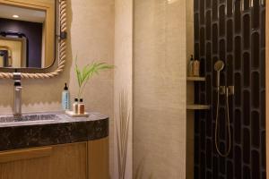 Deluxe Room Sea View room in Atlantica Kalliston Resort - Adults Only