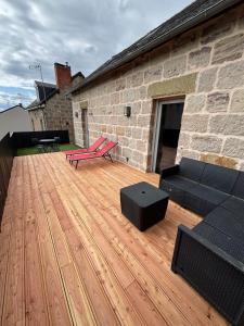 Appartements lesjolislogementsbrivistes Lelegant : photos des chambres