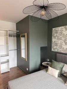 Appartements F3 quartier historique, parking gratuit, vue Saone : photos des chambres