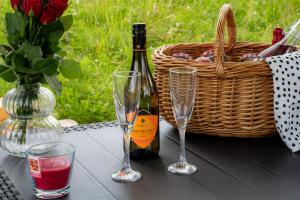 Glamping s piknikem u koní