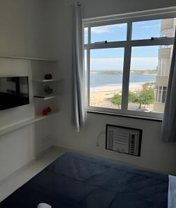 Flat em Copacabana Vista Mar, Climatizado