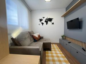 Apartamento Central próximo ao Shopping Estação, UTFPR e FAE - TAKE 1 QUARTO