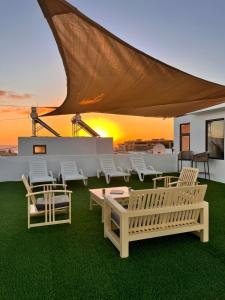 Amazing Sunset view rooftop.