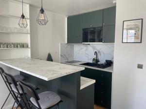 Studio Neuf & Équipé au coeur du Marais