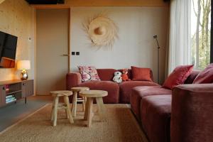 NIEUW Eco design bosvilla met sauna en xl tuin