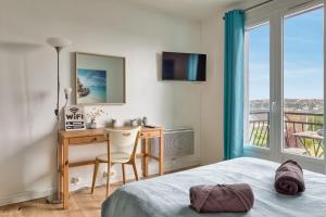 Le Léon 12 Joli studio avec balcon situé à Dieppe