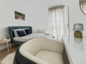 Appartements Appartement moderne avec terrasse et vue mer : photos des chambres