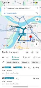 Vancouver Airport 7 mins away Cozy room Richmond near YVR